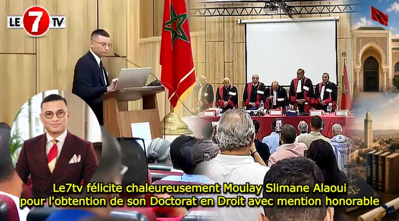 Moulay Slimane Alaoui Earns Doctorate in Law with Honors