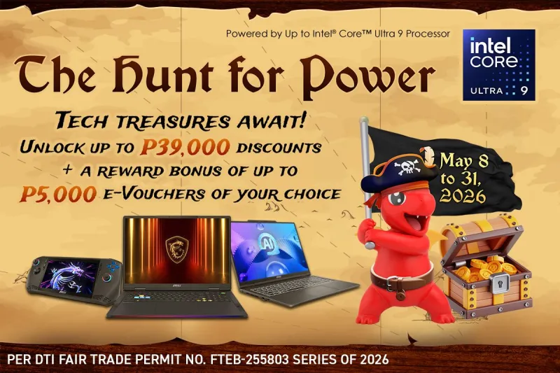 MSI Philippines Launches 'The Hunt for Power' May Promo