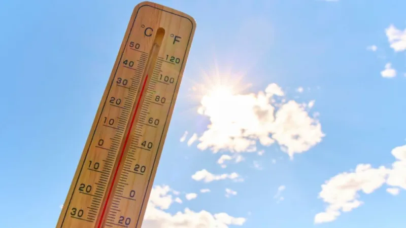 Météo : vague de chaleur jusqu’à 44°C et fortes rafales de vent de samedi à lundi