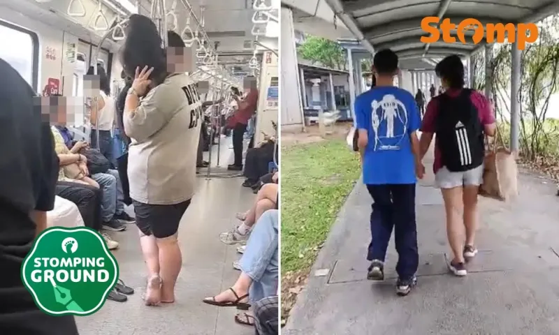 Mum Reflects After Seeing Barefoot Woman on MRT