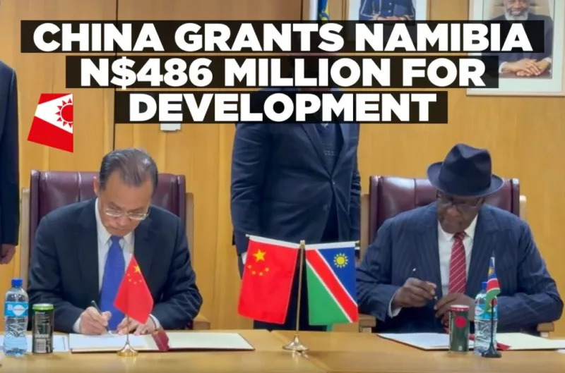 Namibia, China sign N$486 million grant agreement