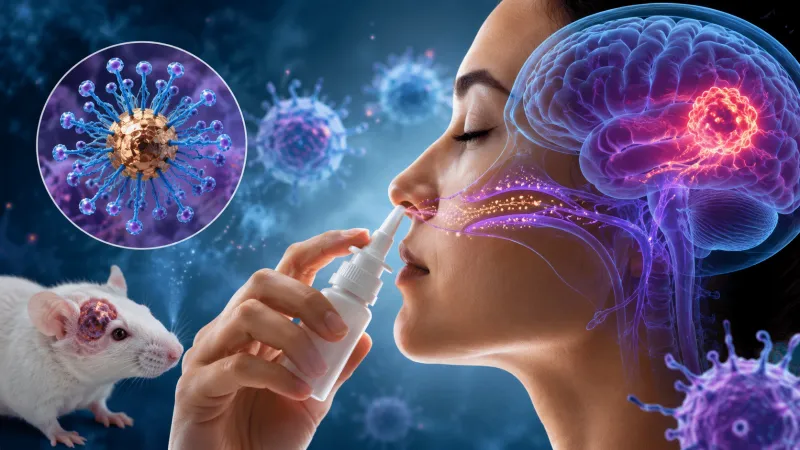 Nasal Spray Shows Promise Against Brain Cancer