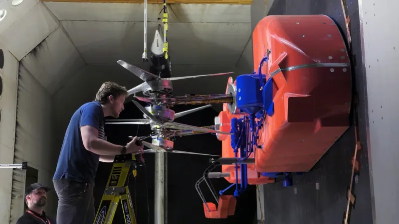 NASA's Dragonfly Mission to Titan Uses Rotors, Not Wheels