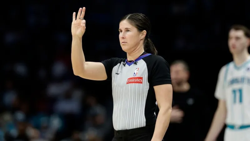 Natalie Sago Makes NBA Playoff History as Referee