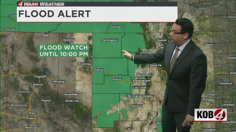 New Mexico Heatwave and Flooding Persist