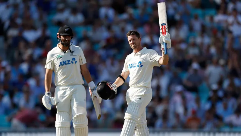 Nicholls Century, Henry Five Put NZ Ahead vs England