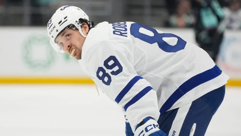 Nick Robertson's Future with Maple Leafs Uncertain