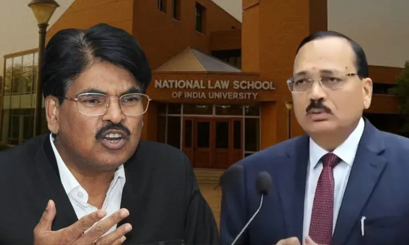 NLSIU Students Protest CJI, BCI Chief Over NALSAR Row