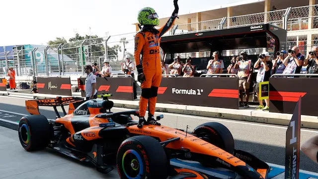 Norris en pole du sprint à Miami, Antonelli deuxième