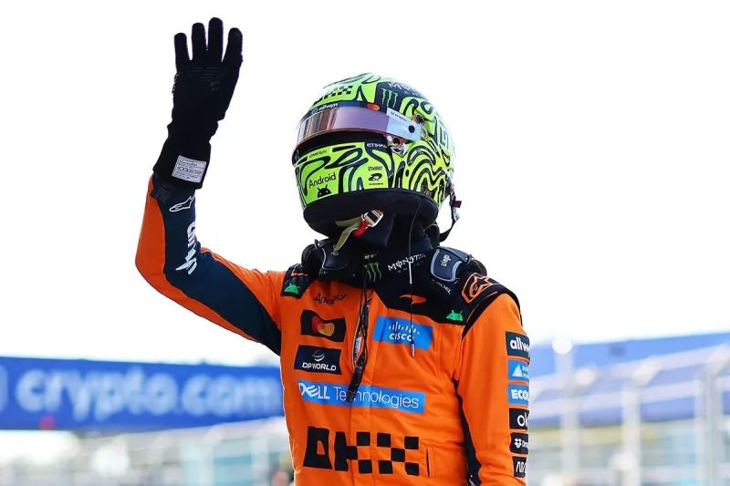 Norris décroche la pole du sprint au GP de Miami
