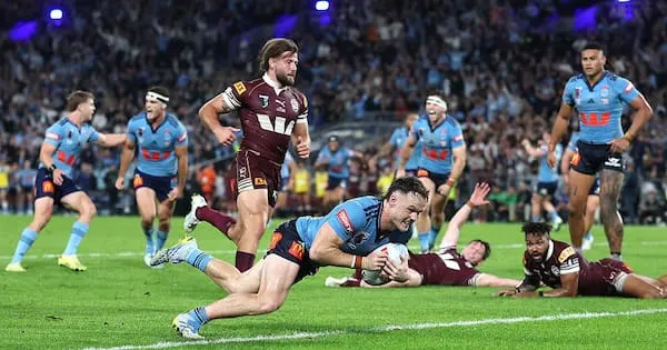 La Nouvelle-Galles du Sud bat le Queensland lors du premier match du State of Origin