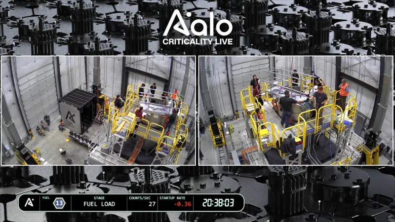 Nuclear Microreactor Clears Criticality for AI Data Center Test