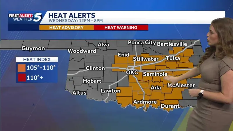 Oklahoma Heat Warning: Dangerous Temps Expected