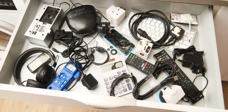 Old Electronics Hoarding: Why We Keep Them & Solutions