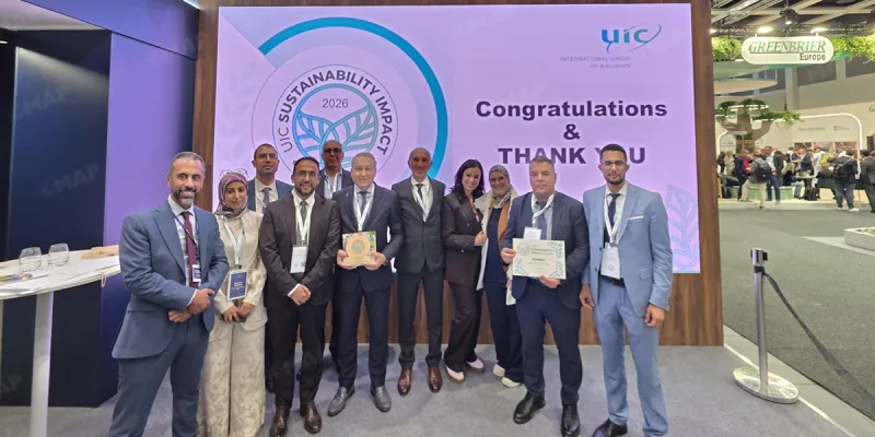 ONCF Wins UIC Sustainability Impact Award in Berlin