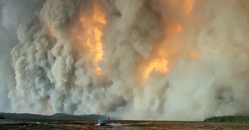 Ontario wildfires: Over 100 fires, half out of control