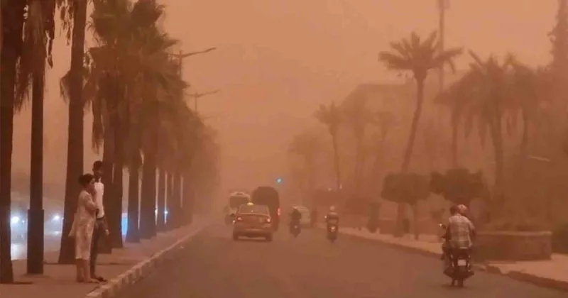 Alerte orange : tempêtes de sable dans six provinces marocaines