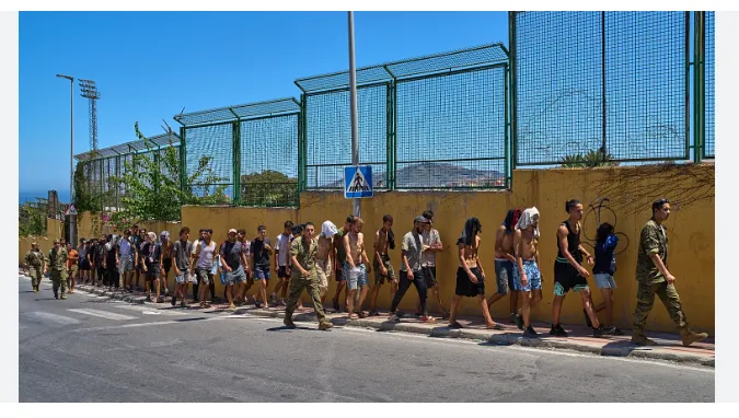 Over 500 Moroccans Voluntarily Return from Ceuta