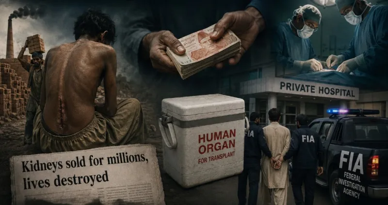 Pakistan organ trade spreads, fueled by poverty: report