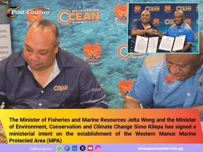 Papua New Guinea Signs MPA Intent for Western Manus