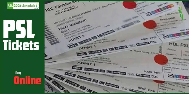 PCB Announces PSL Final Ticket Sales Schedule