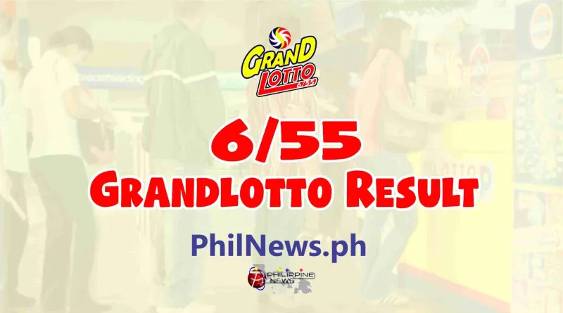 Tirage du Grand Lotto 6/55 de la PCSO du 21 septembre 2026