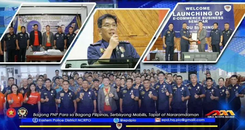 La police philippine et Shopee s'associent pour soutenir les familles d'agents