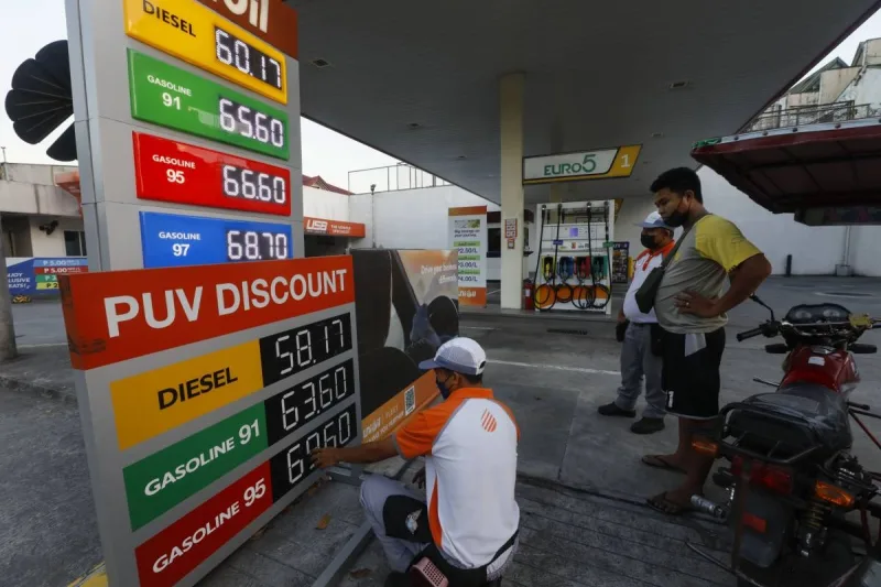 Philippines fuel prices set to rise next week