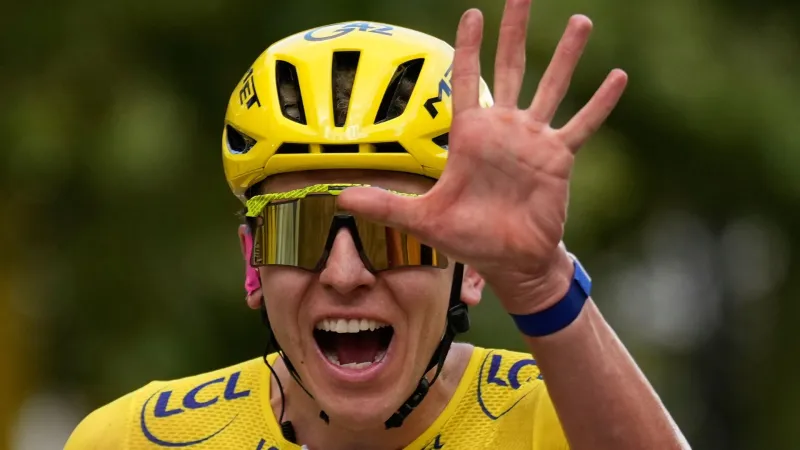 Pogacar wins record-equalling fifth Tour de France