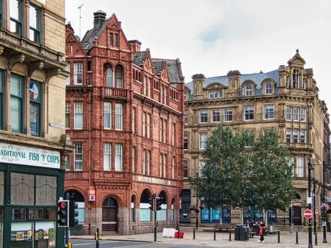 Police incident at Bradford city centre building