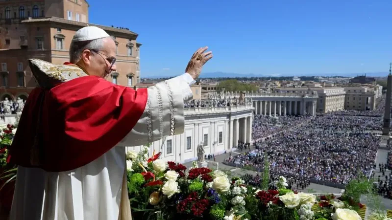Le pape François appelle à la paix lors de son message de Pâques