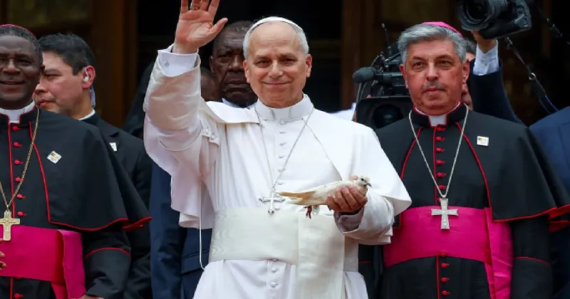 Pope Leo condemns leaders using faith to justify war