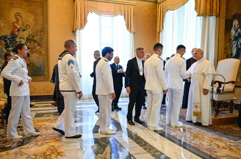 Pope Leo XIV Urges Portuguese Military to Find Strength in Lord