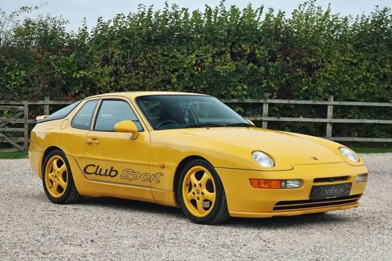 Porsche 968 Club Sport: A Rare 1990s Transaxle Icon