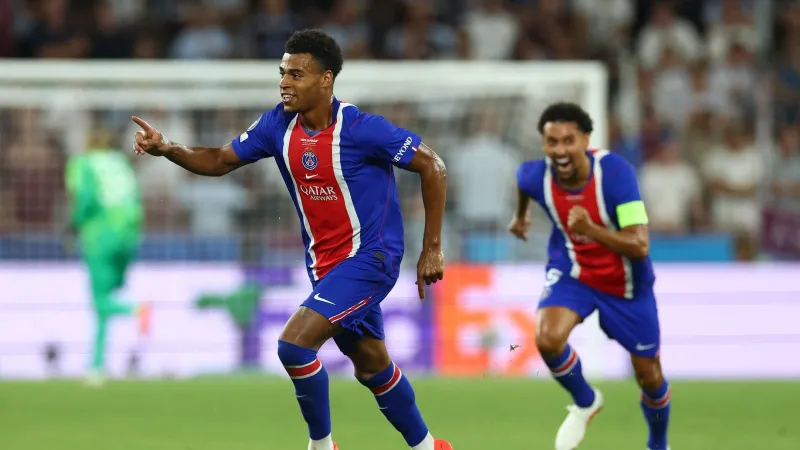 PSG beat Villa 2-1 to win UEFA Super Cup