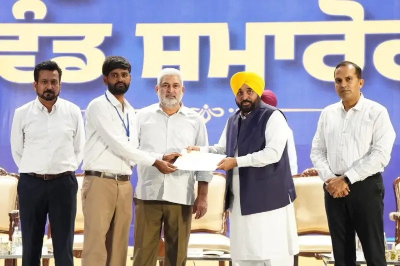 Punjab CM Regularizes 516 Forest Workers