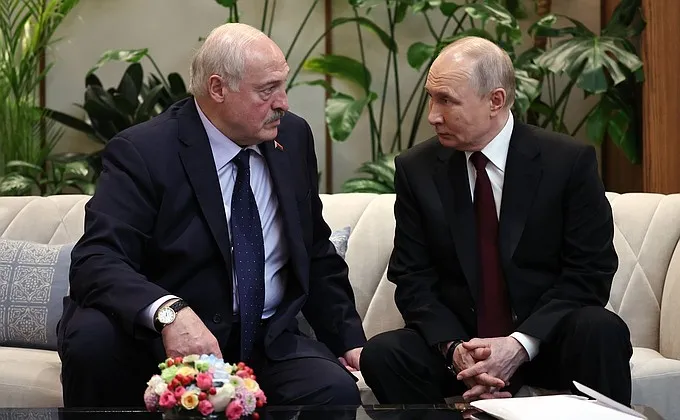 Putin Meets Lukashenko in Sochi for Talks