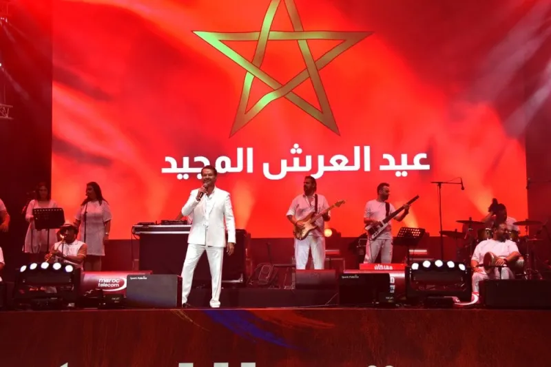 Ragheb Alama Performs at M'diq Summer Concert