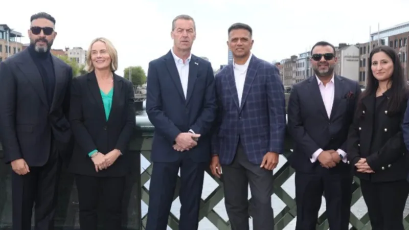 Rahul Dravid Named Owner of ETPL Dublin Guardians
