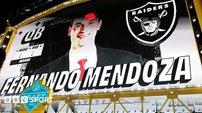 Les Raiders choisissent Mendoza en première ronde du repêchage 2026