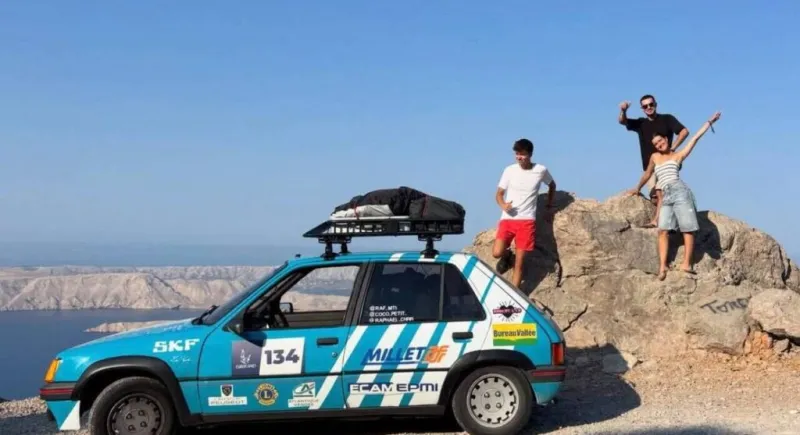 Raphaël Leaves Yvelines to Cross Europe with 70kg Gear for Kids