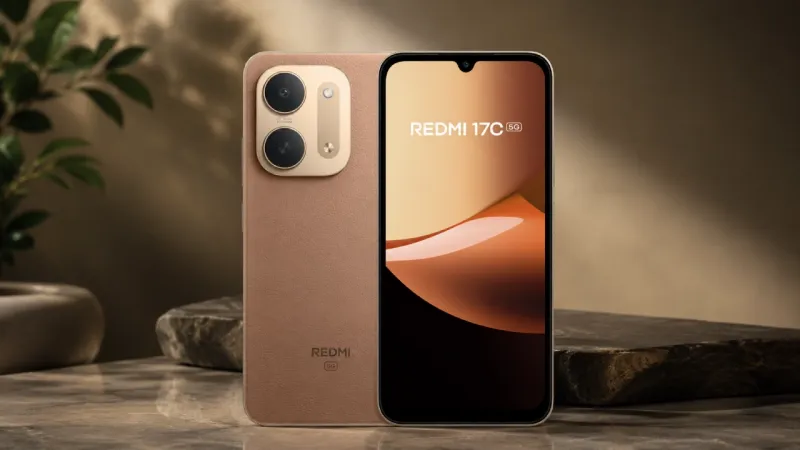 Redmi 17C 5G : fuite des specs, Dimensity 6300, 6000mAh