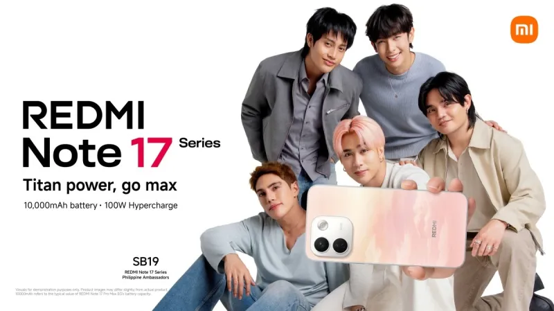 REDMI Note 17 Series finds its match in SB19 as official Philippine ambassadors