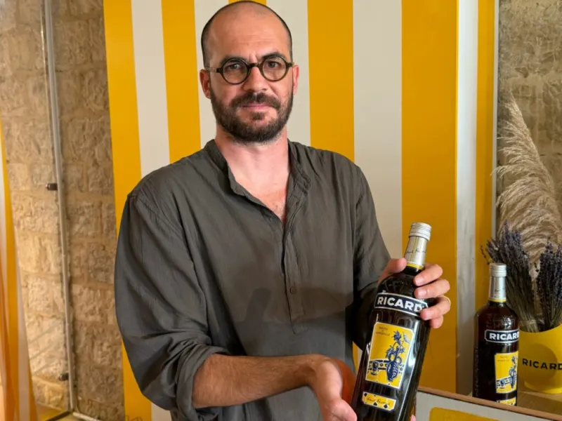 Ricard Bottle Becomes Art in Marseille