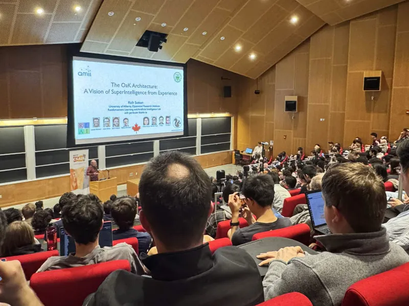 Richard Sutton parle de superintelligence lors de la conférence Dertouzos