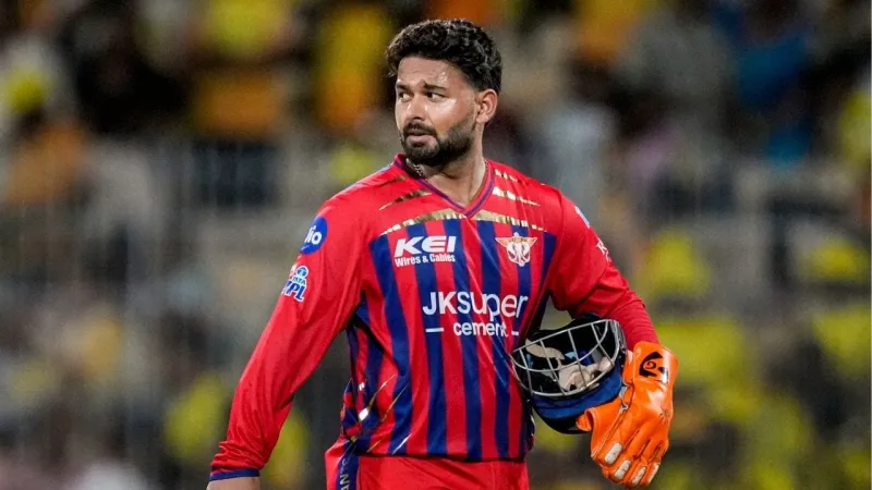Rishabh Pant Steps Down as LSG Captain After IPL 2026