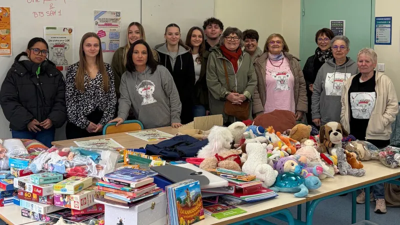 Rodez Students Rally for Rif Children