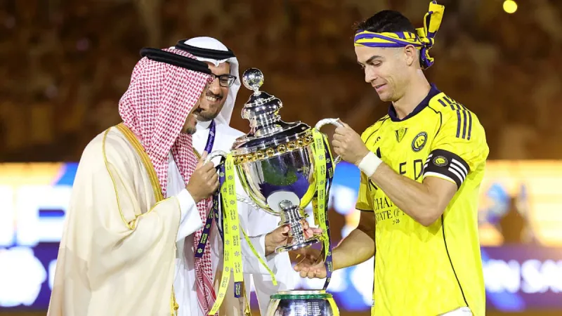 Ronaldo double gives Al-Nassr Saudi Pro League title