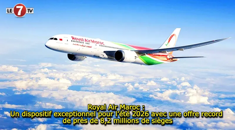 Royal Air Maroc Summer 2026: 8.2M Seats Record