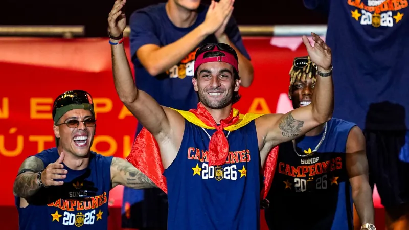 Royal Welcome for Spain's World Cup Champions in Madrid
